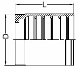 FERRULE - NO SKIVE