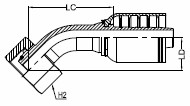 METRIC O-RING 24°45