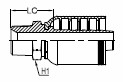 NPTF 60° CONE SEAT MALE