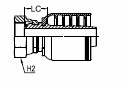 HF1P-WS 4SP-R12 - BSPP OR FS