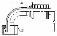 METRIC O-RING 24° METRIC O-RING 24°
