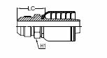 JIC 37° CONE MALE 35011005