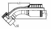 JIC 37° CONE SEAT FEMALE SWIVEL – 45°2
