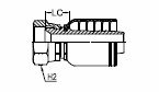 JIC 37° CONE SEAT FEMALE SWIVEL 35011003
