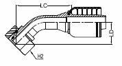 METRIC O-RING 24° CFM LD – DKOL – 45°2 35055403