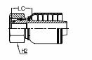 METRIC O-RING 24° CFS LD – DKOL2 35055003