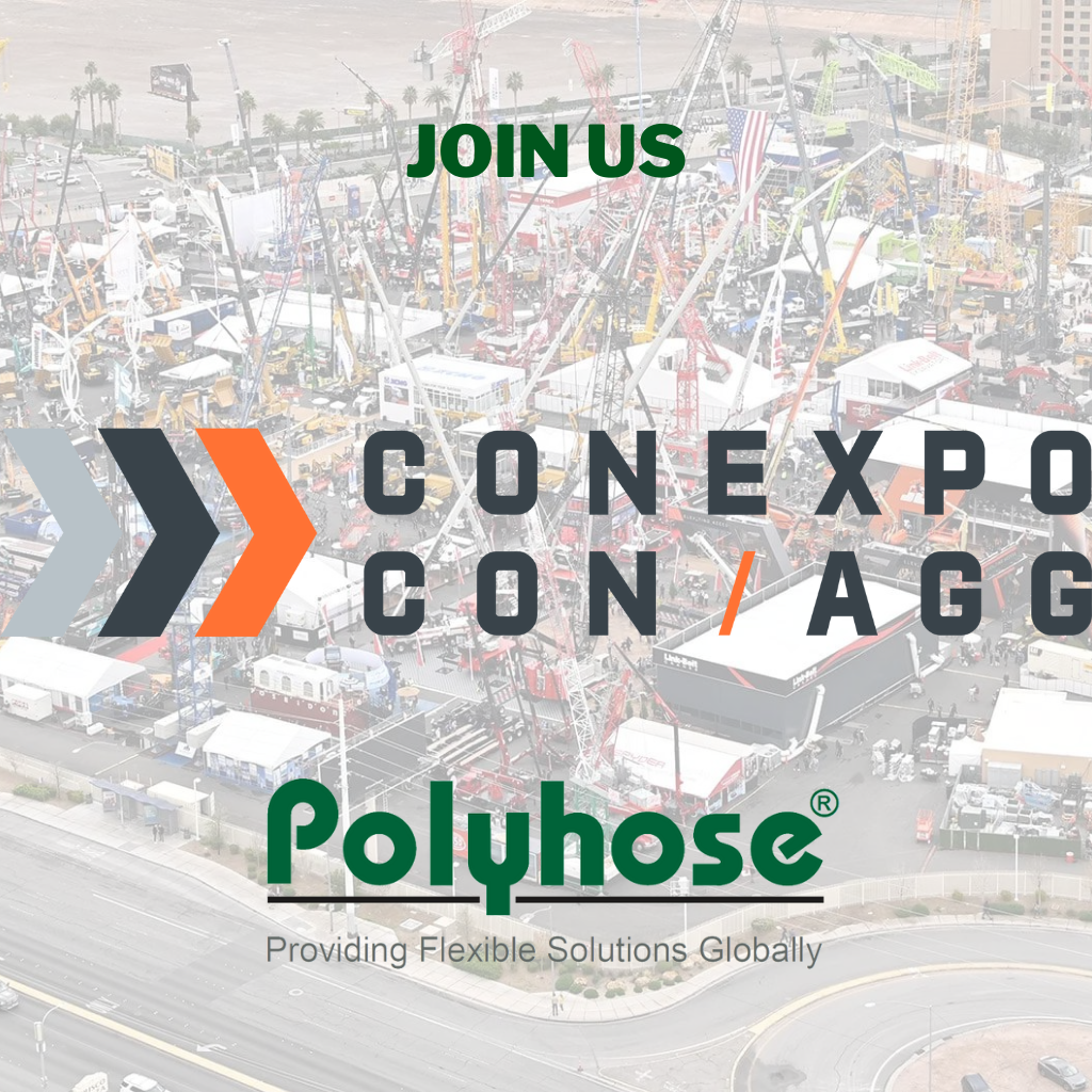 Connect with Polyhose at CONEXPO-CON/AGG in Las Vegas, NV!