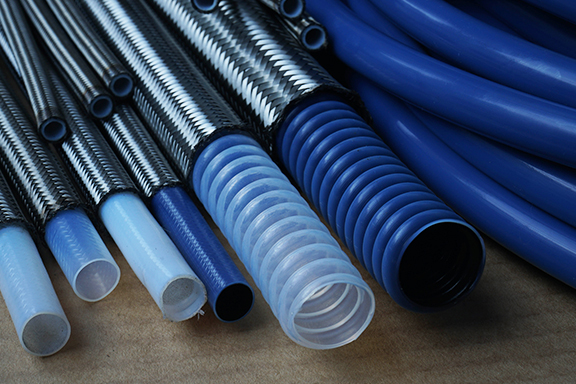 FLUOROPOLYMER HOSES