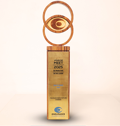 Gold Award in Quality from Endurance Technologies Ltd