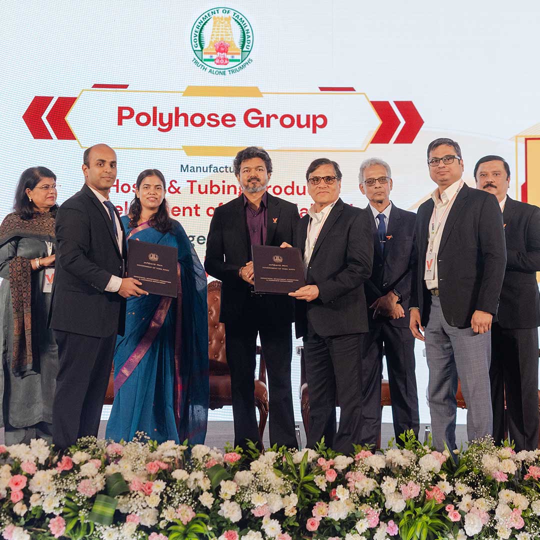MOU Polyhose Group With Government of Tamil Nadu